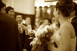 結婚式二次会のパーティーも